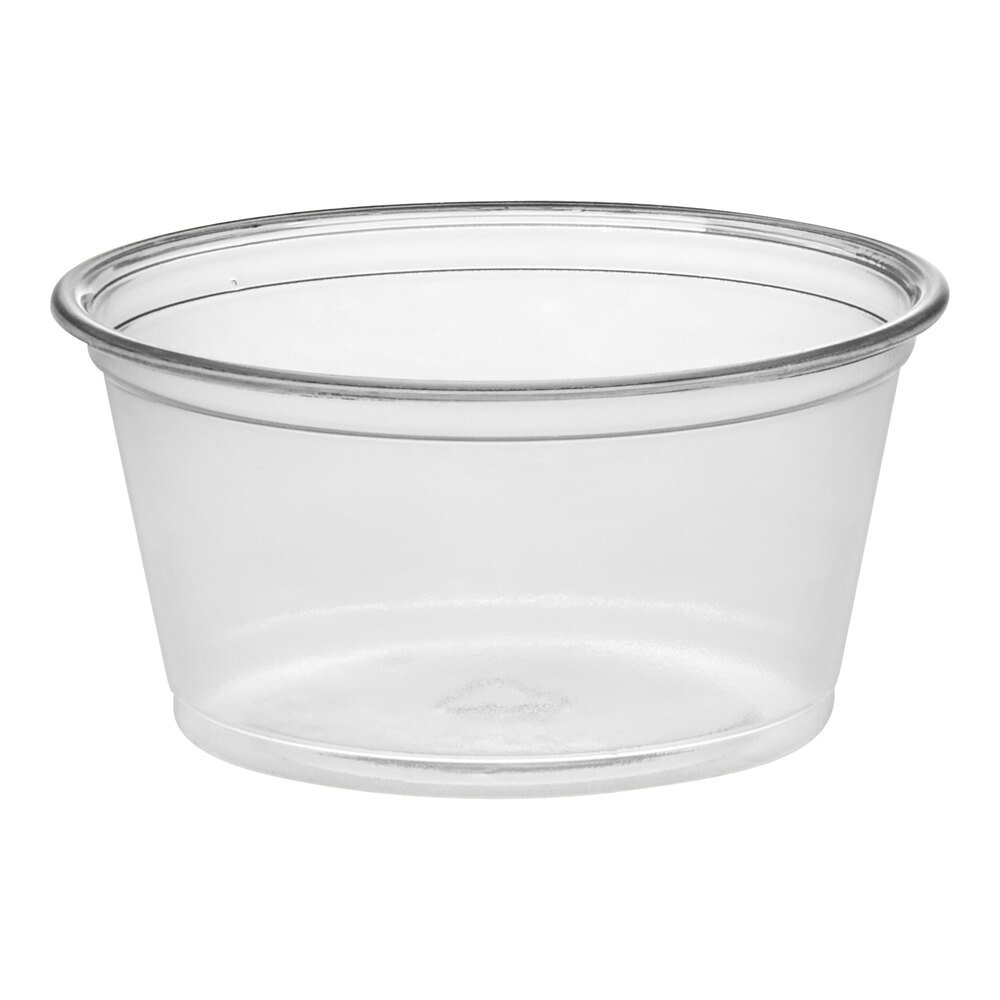 Dart Conex Complements 200PC 2 oz. Clear Plastic Souffle / Portion Cup - 125/Pack
