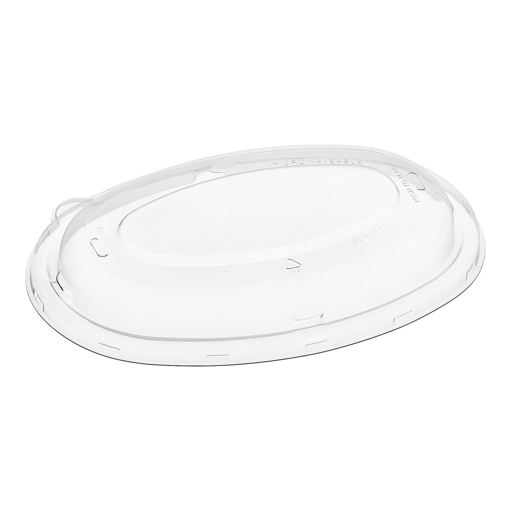 Dart Clear Polypropylene Vented Dome Lid for 28 oz. Burrito Bowls - 300/Case