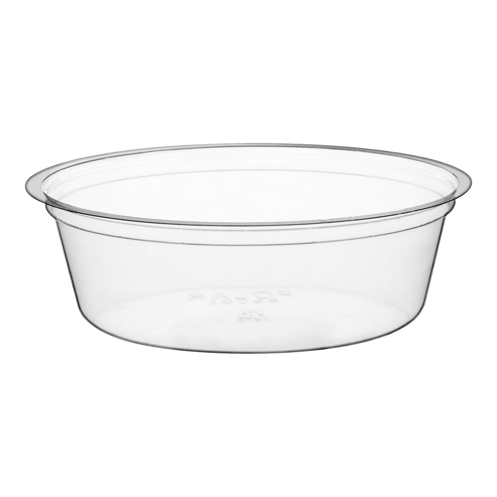 WNA Comet Signature 6-10 oz. Clear PET Plastic Dessert Cup Lid Insert - 1,000/Case