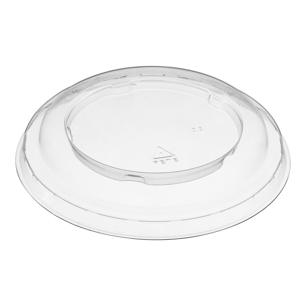 WNA Comet Signature 6-10 oz. Clear Universal PET Plastic Dessert Cup Lid - 1,000/Case