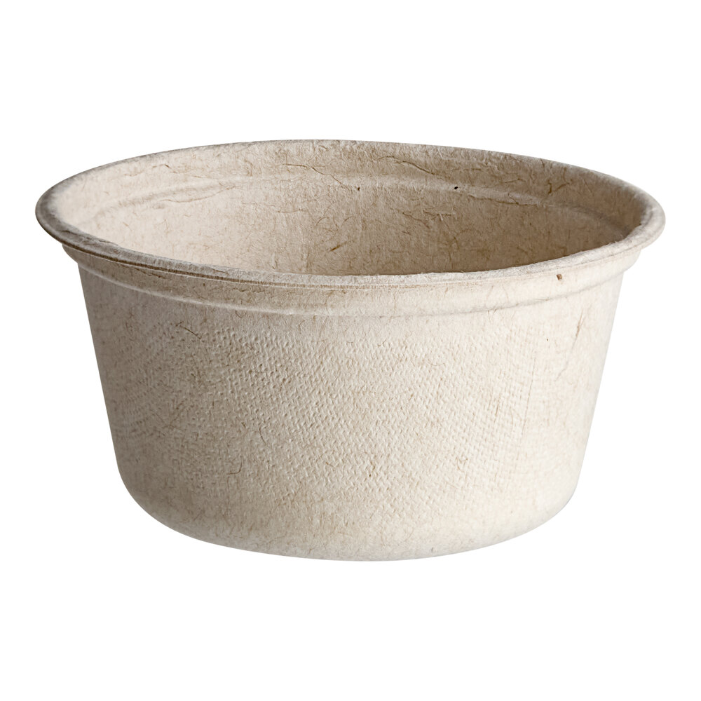 Dart 2 oz. Compostable Fiber Portion Cup - 2,500/Case