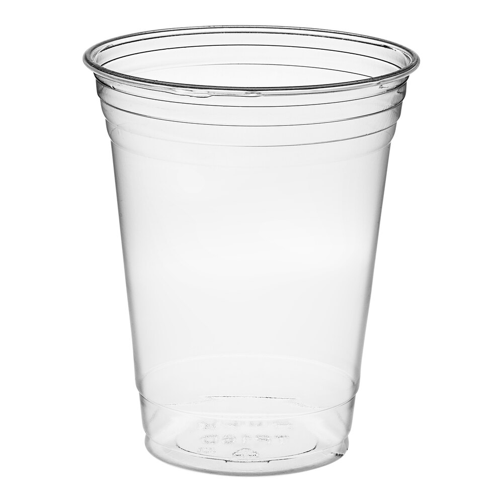 Solo Ultra Clear™ TP16D 16 oz. Customizable Clear PET Plastic Squat Cold Cup - 50/Pack