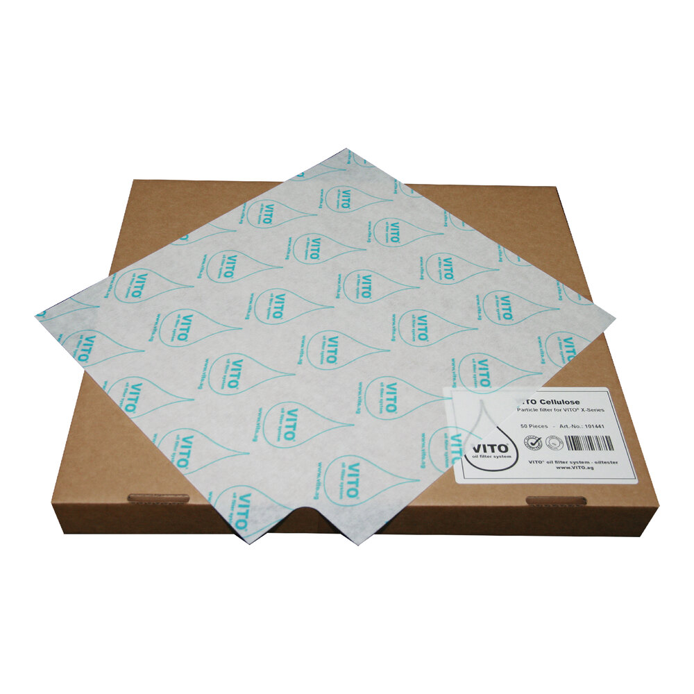 Vito Fryfilter Filter VX Fryer Oil Particle Filter for VITO X-Series - 50/Case