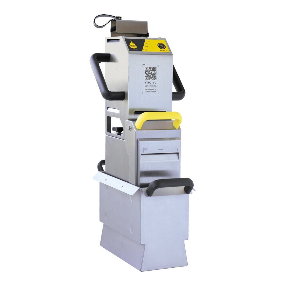 Vito Fryfilter VITO VL Portable 70 lb. Fryer Oil Filter System - 100-120V, 500W