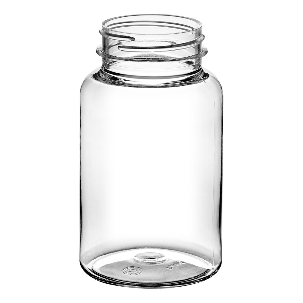 225cc (7.6 oz.) Clear PET Packer Bottle - 335/Case