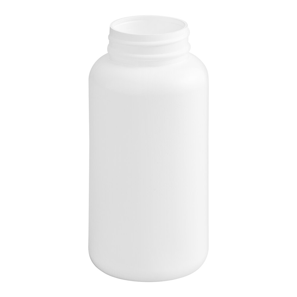 300cc (10 oz.) White HDPE Packer Bottle - 150/Case