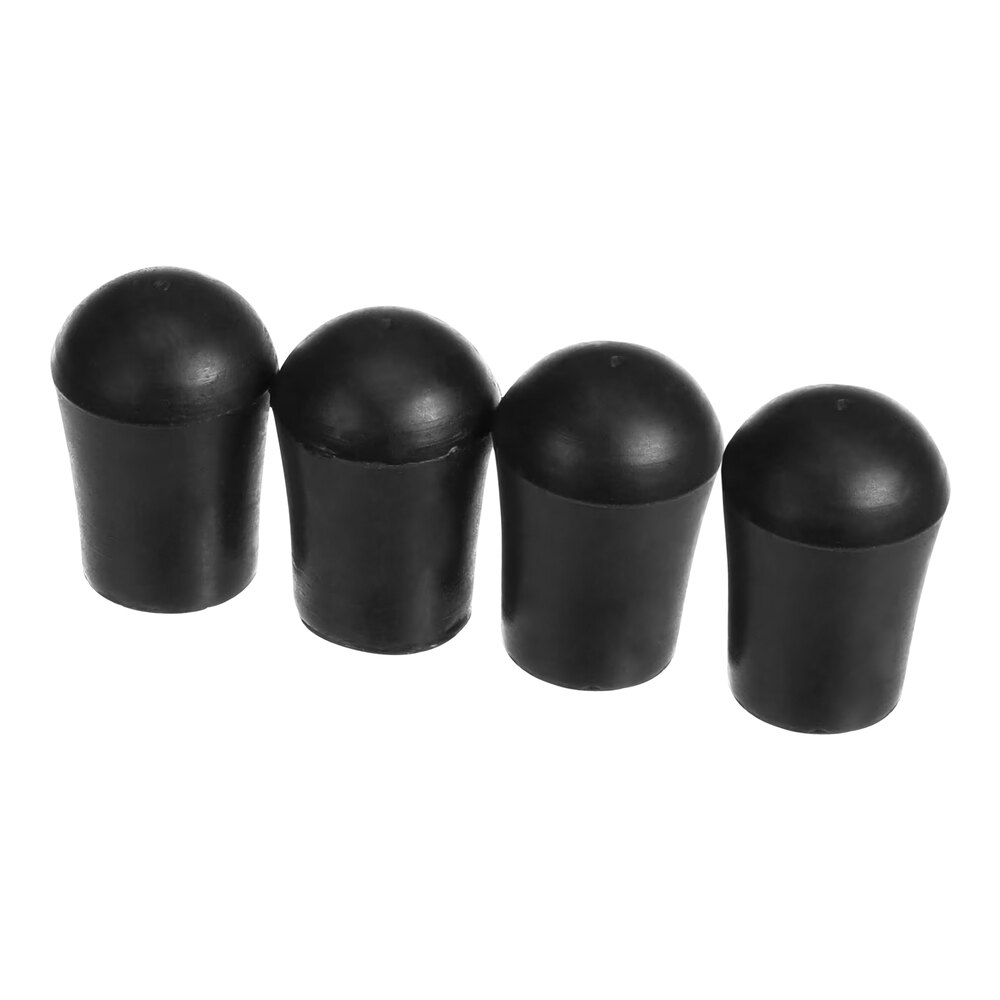 Prince Castle 89-959SPT Foot,Rubber Black - 4/Pack