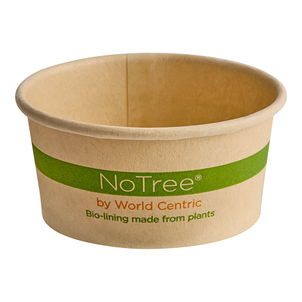 World Centric 2 oz. NoTree Compostable Portion Cup - 2,000/Case