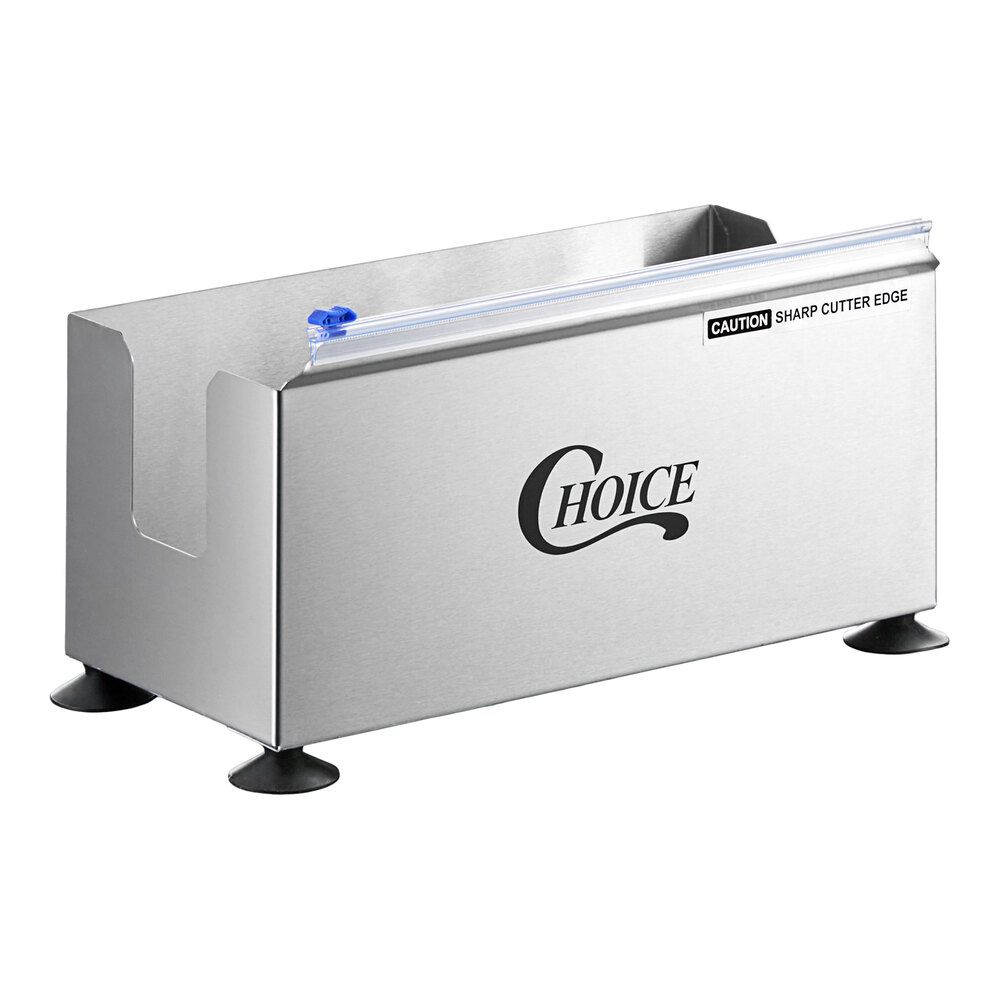 Choice 12" Stainless Steel Film and Foil Dispenser and Cutter