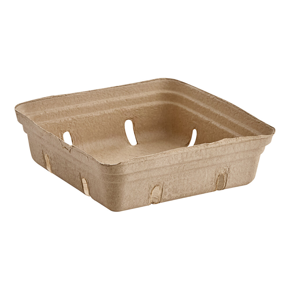 Choice 2 Qt. Pulp Produce Basket - 200/Case