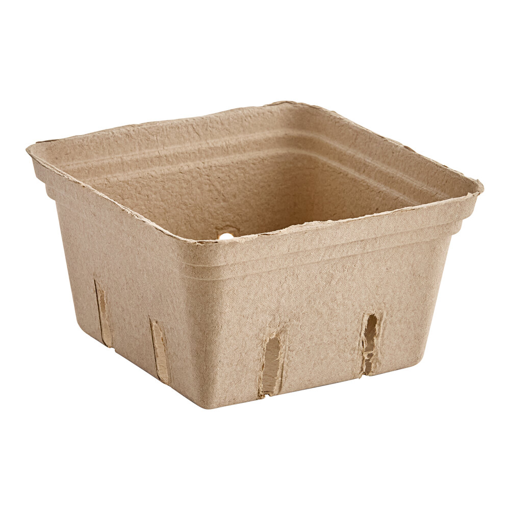 Choice 2.5 Qt. Pulp Produce Basket - 50/Pack