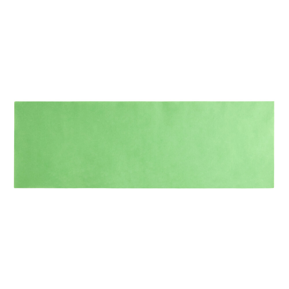 Choice 10" x 30" 40 lb. Green Steak Paper Sheets - 1,000/Case