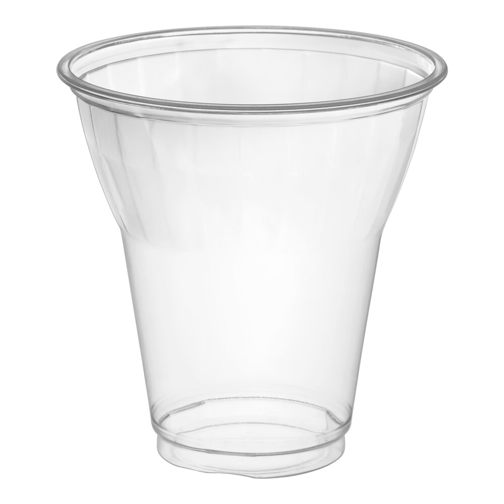 Choice 12 oz. Clear PET Plastic Parfait / Dessert Cup - 1,000/Case