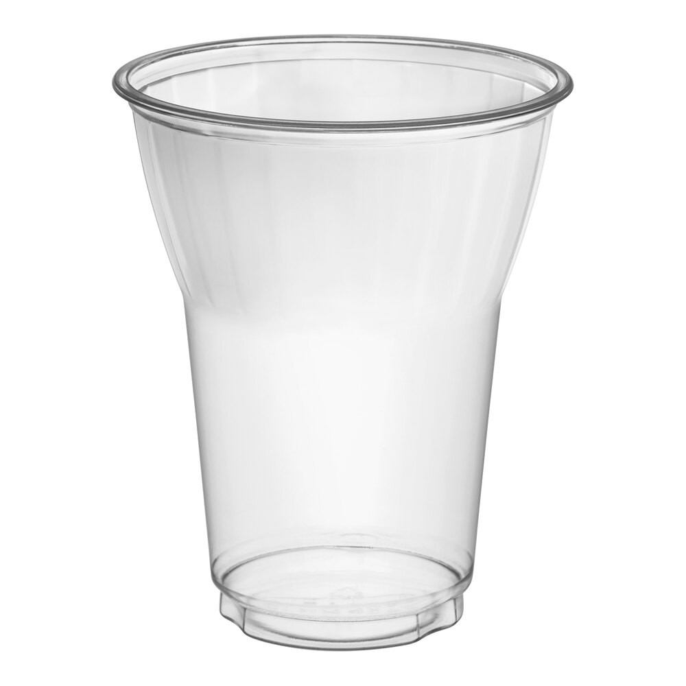 Choice 15 oz. Clear PET Plastic Parfait / Dessert Cup - 1,000/Case