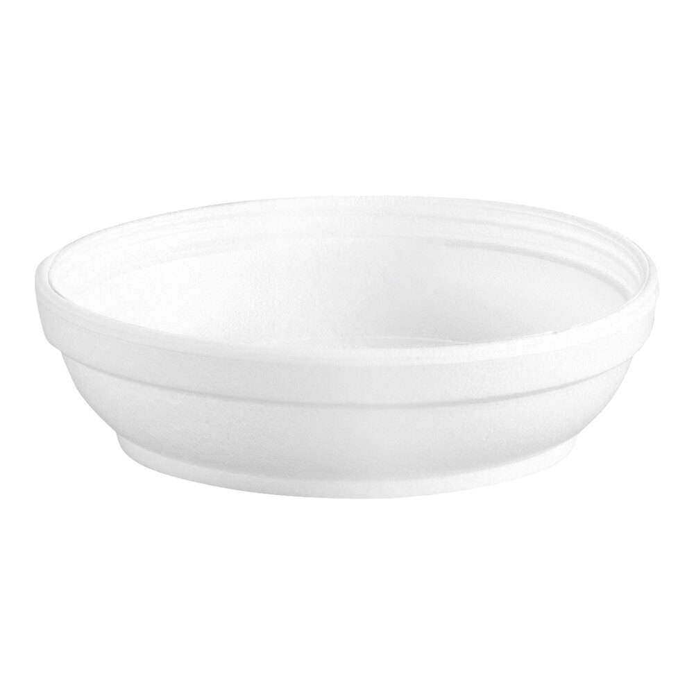 Dart 5B20 5 oz. Insulated White Foam Container - 50/Pack
