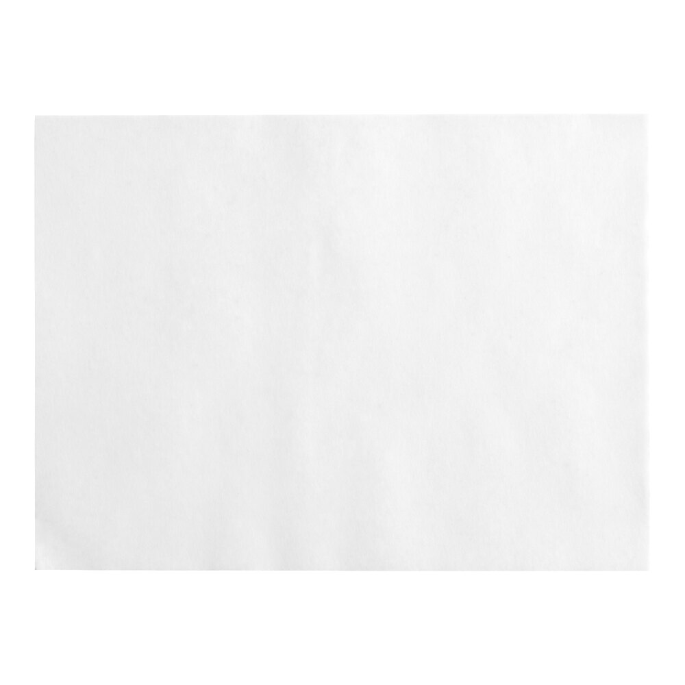 Choice 9" x 12" 40 lb. White Steak Paper Sheets - 1,000/Case