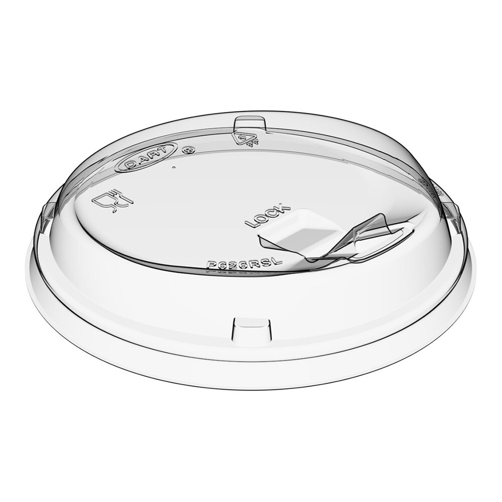Dart Prima Clear 12-26 oz. Polypropylene Reclosable Strawless Lid - 1,000/Case