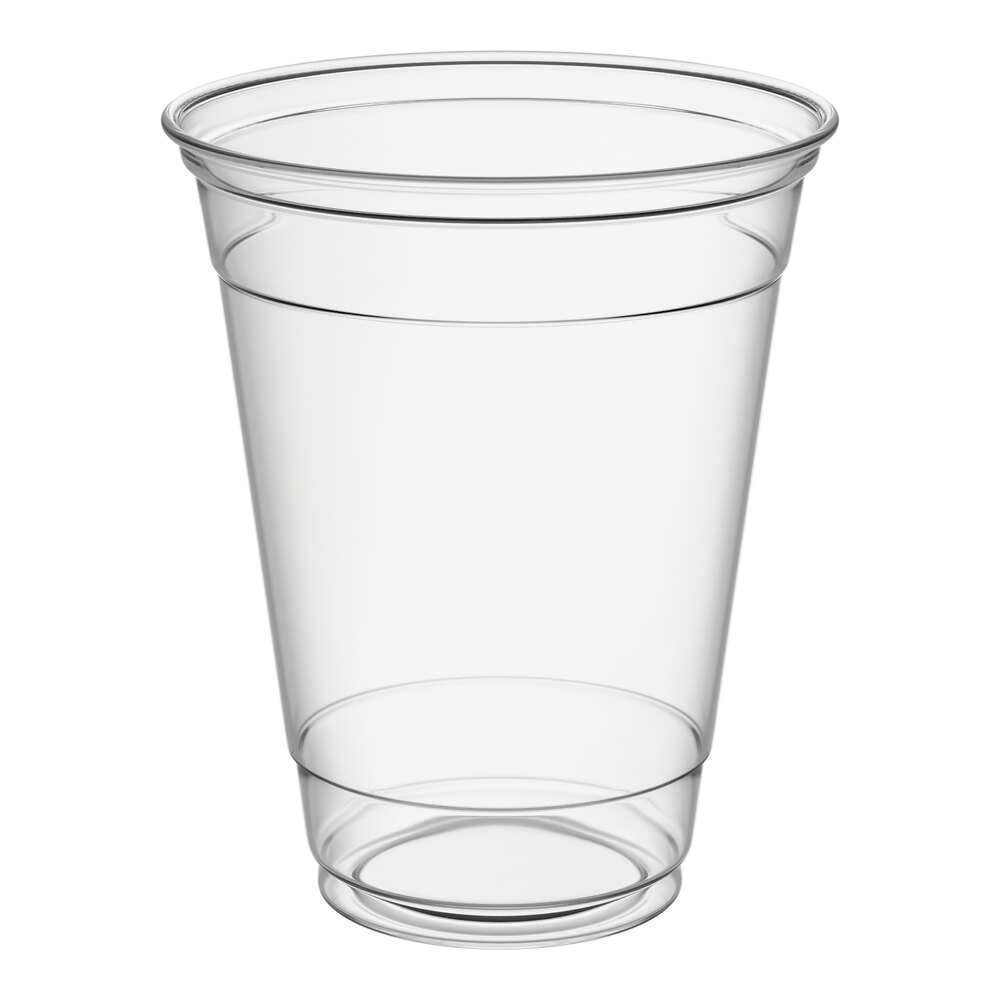 12 oz. Plastic Cold Cup - Designed for Use Without Lids - 50/Pack