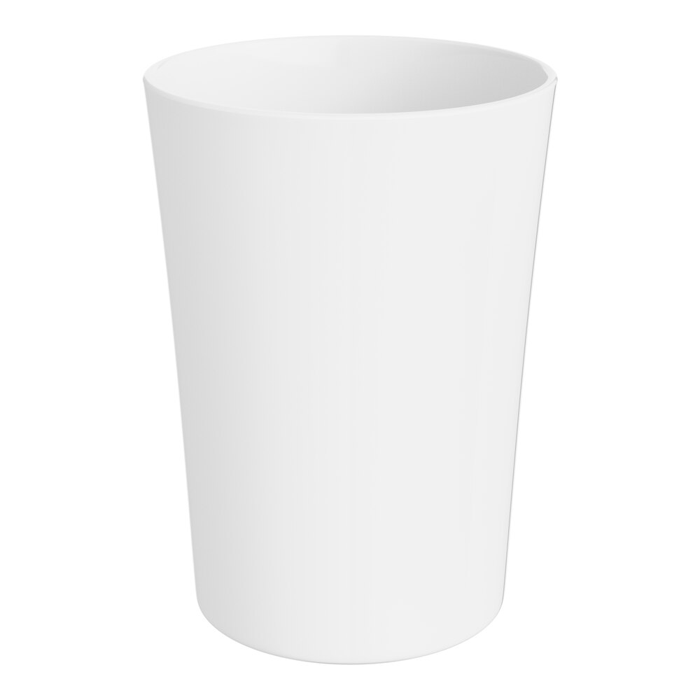 Visions White Plastic Tiny Upscale Shot Glass 2 oz. - 200/Case