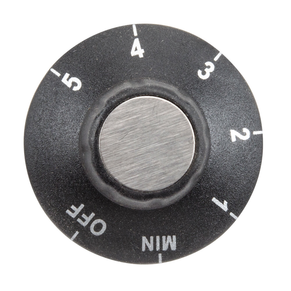Waring 031098 Temperature Knob for Countertop Ranges (Off, Min, 1 - 5)