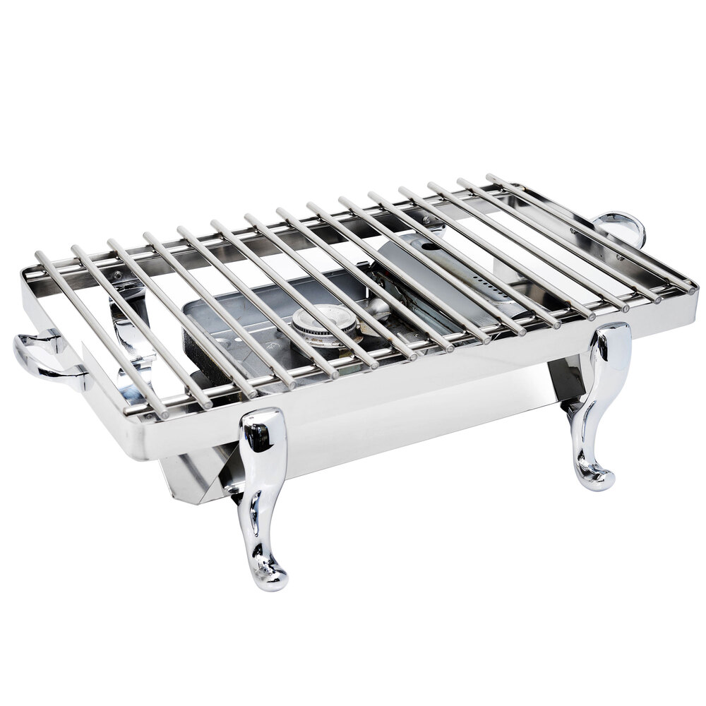 Eastern Tabletop 3257G Park Avenue 28" Stainless Steel Grill Stand with Removable Grill Top