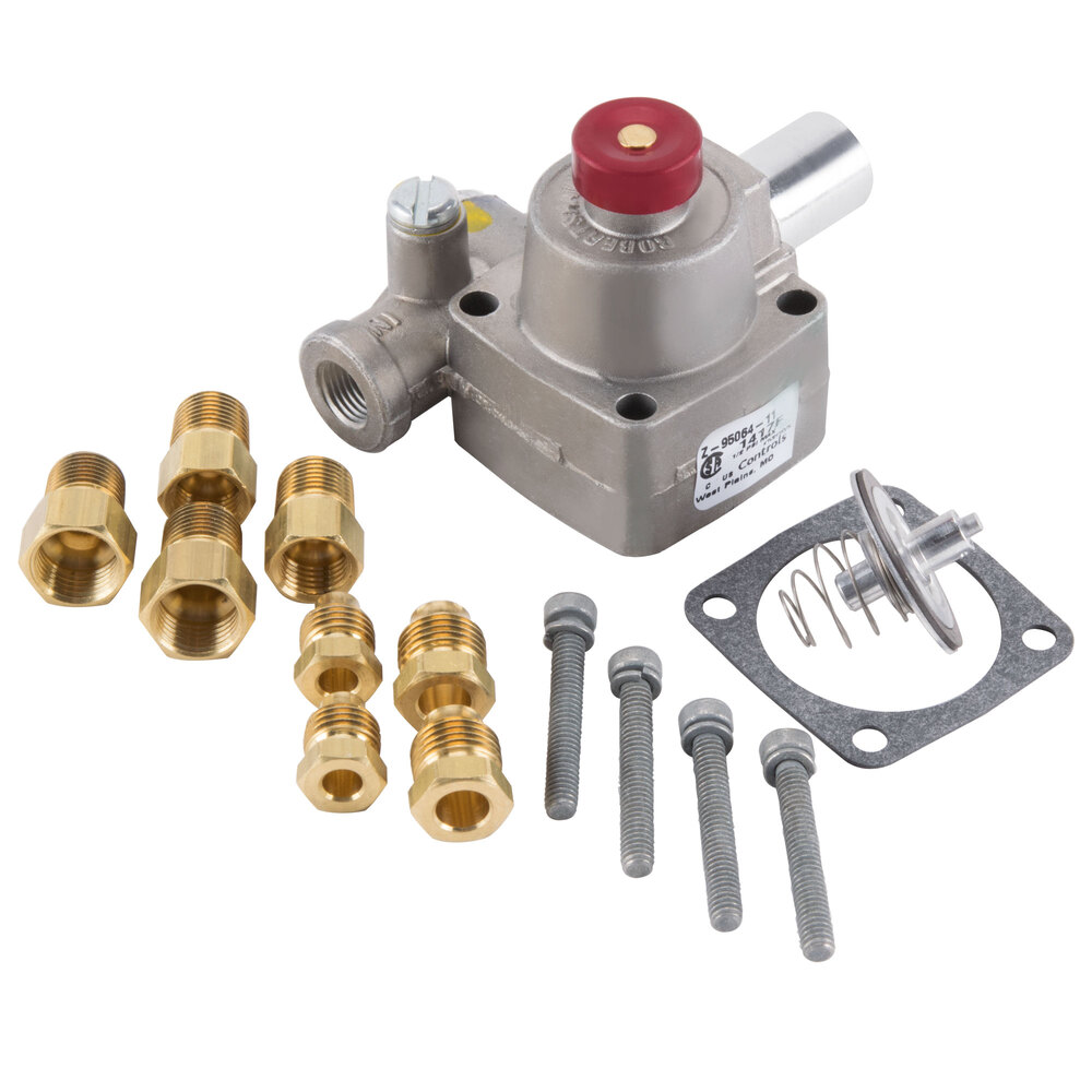 AllPoints 511106 Type "J" TS Safety Magnet Head Kit; Natural Gas and Liquid Propane; 1/8" Pilot In / Out