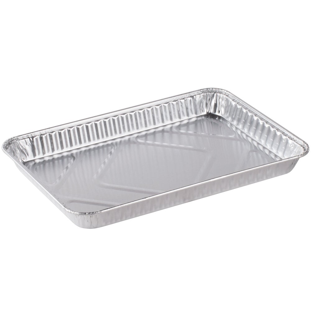 Durable Packaging 1/4 Sheet Foil Cake Pan - 100/Case