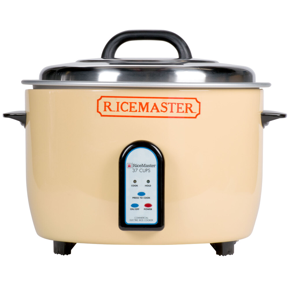 Town 57138 74 Cup (37 Cup Raw) Electric Rice Cooker / Warmer - 230V, 1950W