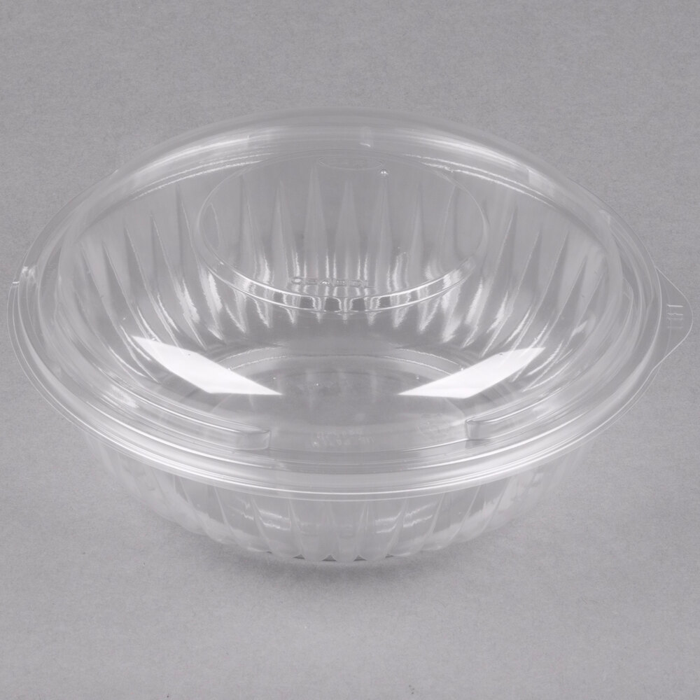 Dart C24BCD PresentaBowls 24 oz. Clear Plastic Bowl with Dome Lid - 126/Case