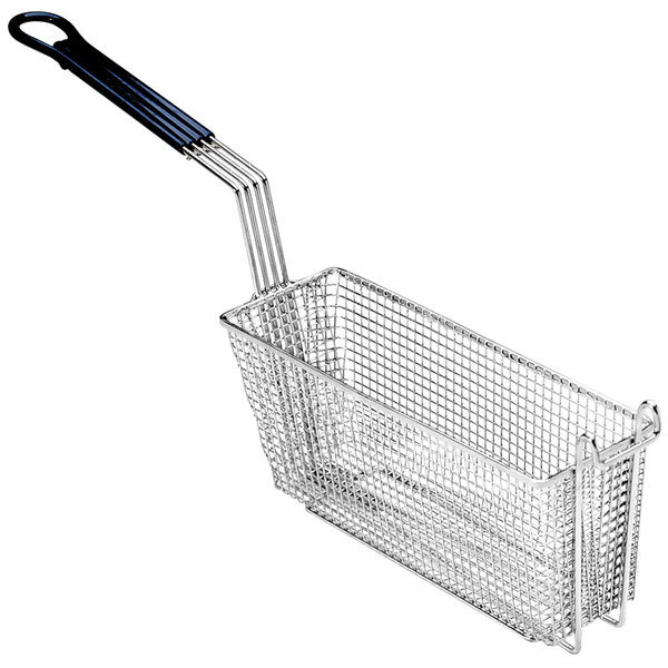 Pitco® A4514701 MegaFry 23 1/4" x 5 3/4" x 5 3/4" Full Size Small Fryer Basket with Front / Back Hook