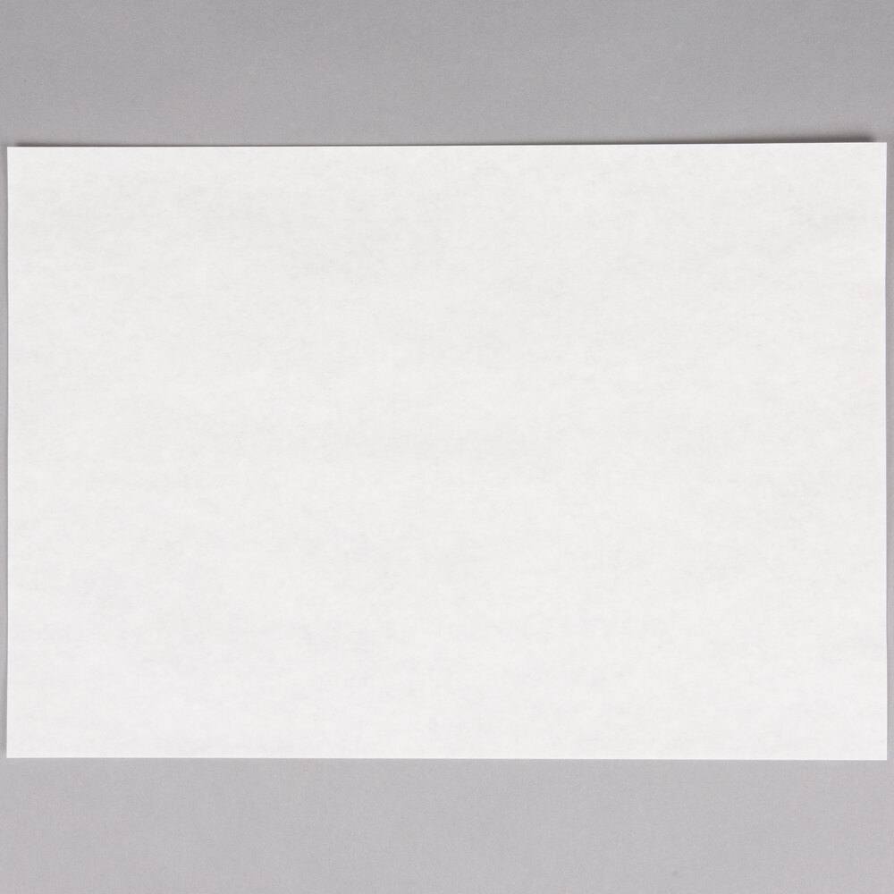 Choice 10" x 14" 40 lb. White Steak Paper Sheets - 1,000/Case