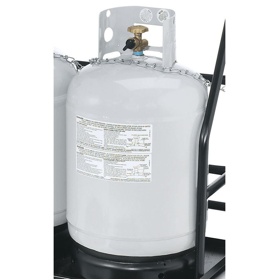 Crown Verity ZCV-CYL-30 30 lb. Empty Vertical Propane Tank