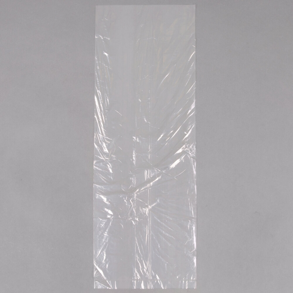 Inteplast Group PB0547515 5 1/2" x 4 3/4" x 15" Plastic Bread Bag - 1,000/Case
