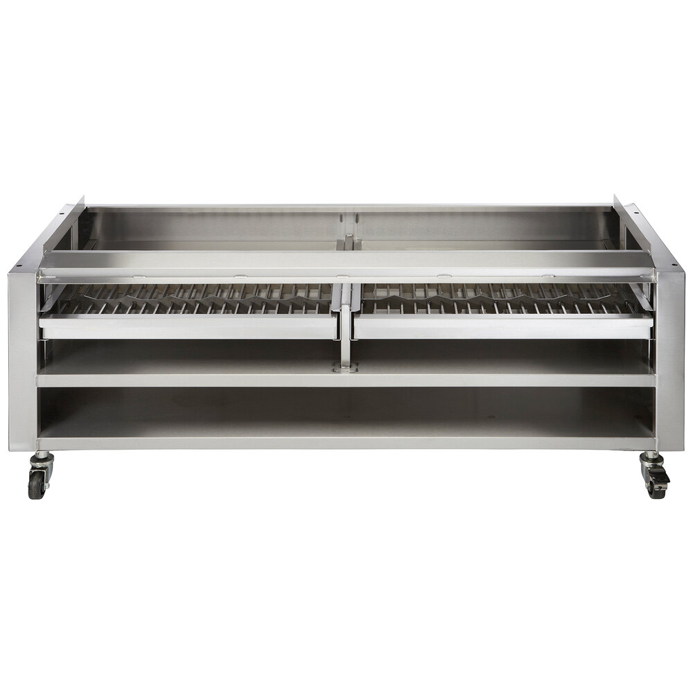 Wolf by Vulcan SMOKER-VCCB60 60" Wood Assist Stand with Two Wood Trays