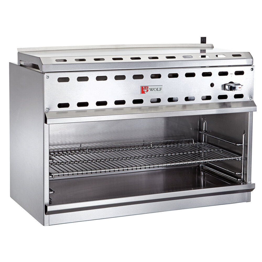 Wolf by Vulcan WICM24-LP 24" Liquid Propane Infrared Cheese Melter - 20,000 BTU