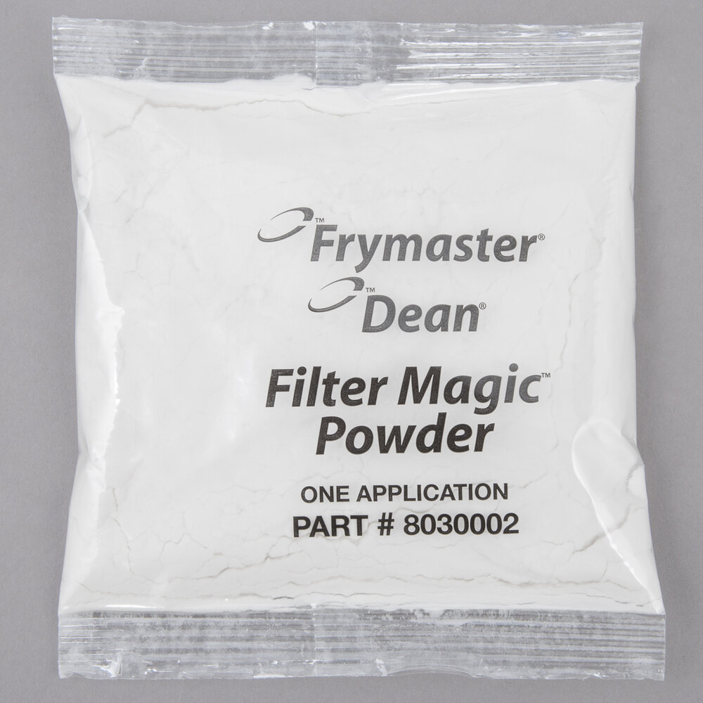 Frymaster 8030002 Filter Magic 1 oz. Fryer Filter Powder Packet - 80/Box