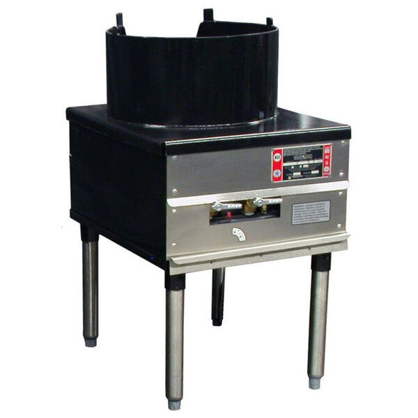 Town SR-24-C-SS-P Liquid Propane 16" Cantonese Chamber Wok Range