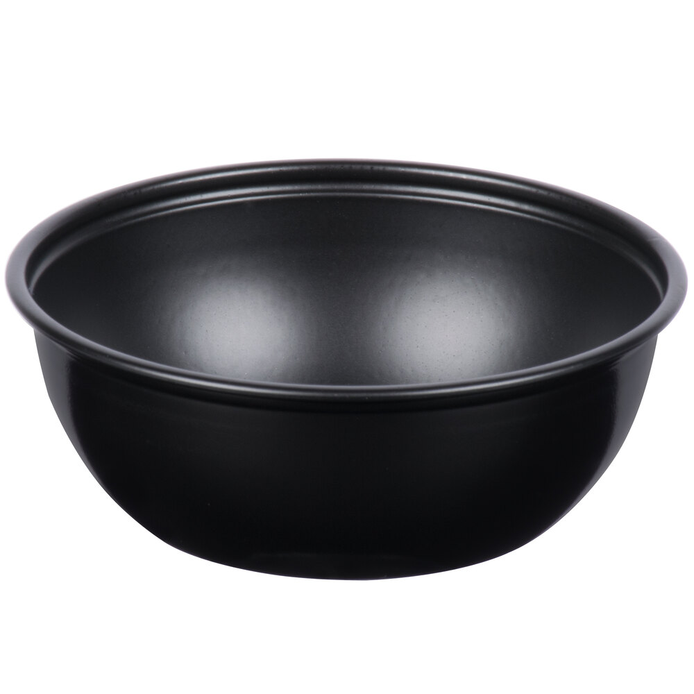Solo SCCDSS3 3.5 oz. Black Wide Sauce / Portion Cup - 2,500/Case