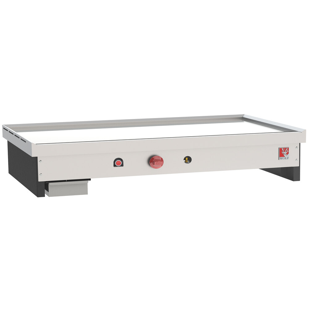 Wolf by Vulcan TYG60C-LP Liquid Propane 60" Teppanyaki Gas Countertop Griddle - 30,000 BTU
